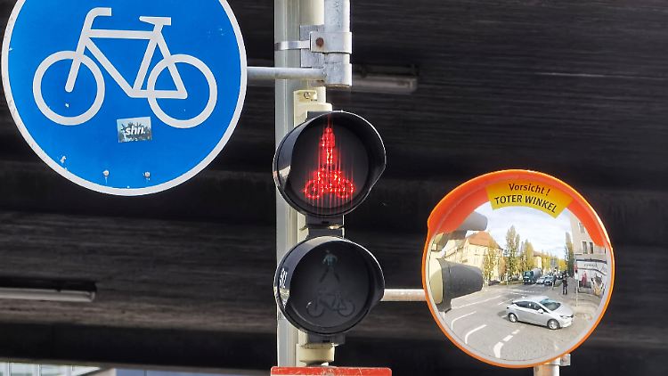 Für Fahrradfahrer kann es in der Innenstadt schnell gefährlich werden.