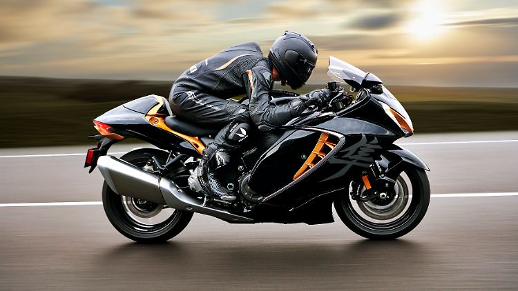 Mit 190 PS hat die Suzuki Hayabusa gegenüber dem Vorgängermodell leicht verloren. Dafür hat sie beim Sprint zugelegt.