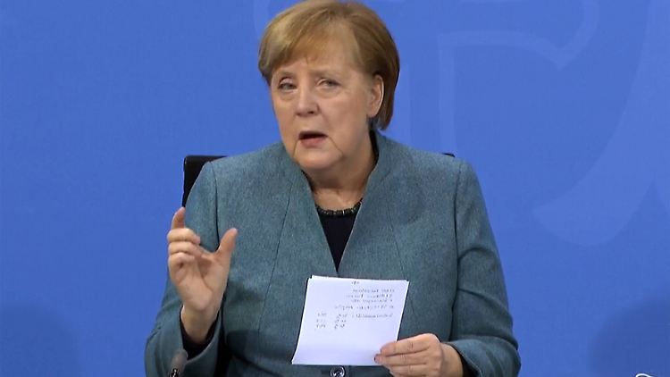 Bundeskanzlerin Merkel dürfte am kommenden Mittwoch für eine Verlängerung des Lockdowns plädieren.