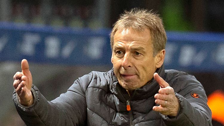 Dirigent für sehr kurze Zeit: Klinsmann bei der Hertha.