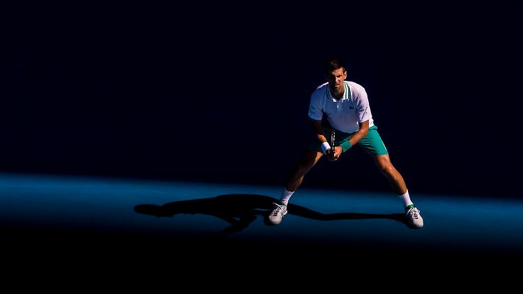 Novak Djokovic musste für sein Weiterkommen hart arbeiten.