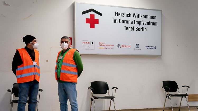 Noch sind Deutschlands Impfzentren nicht ausgelastet.