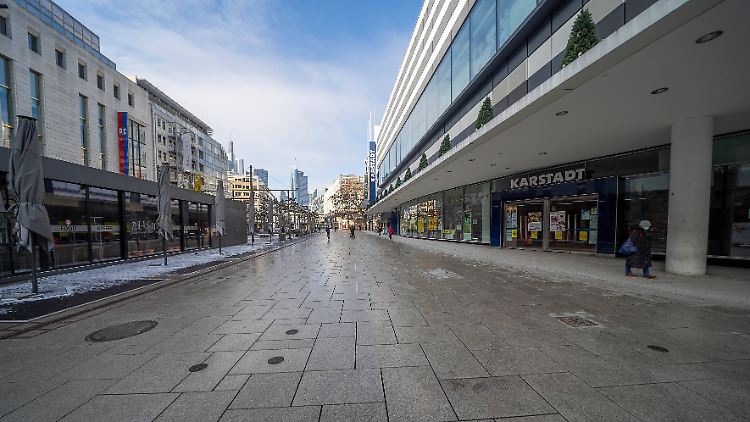Stillstand und leere Straßen prägen weiter das Bild: Bund und Länder verlängern den Lockdown bis zum 7. März.