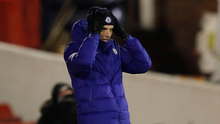 Das Tuchel-Team tat sich gegen Barnsley lange schwer.