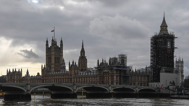 Die britische Wirtschaft erlebte 2020 einen Einbruch wie seit beinahe 100 Jahren nicht.