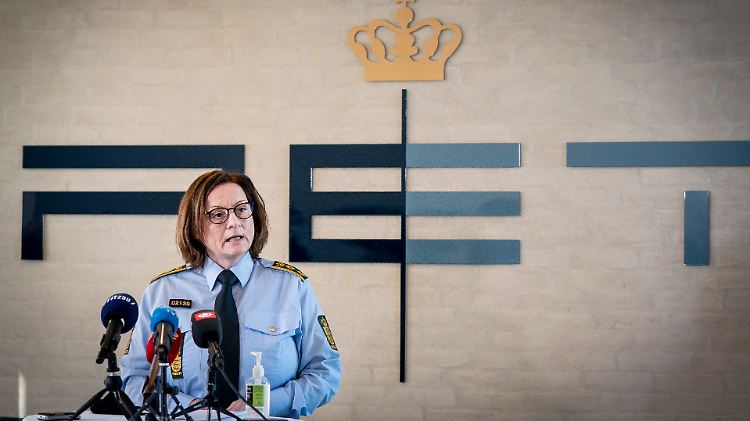 Pressekonferenz des dänischen Geheimdienstes PET und der Polizei: "Wir müssen die Karten bei den Ermittlungen derzeit eng am Körper halten."