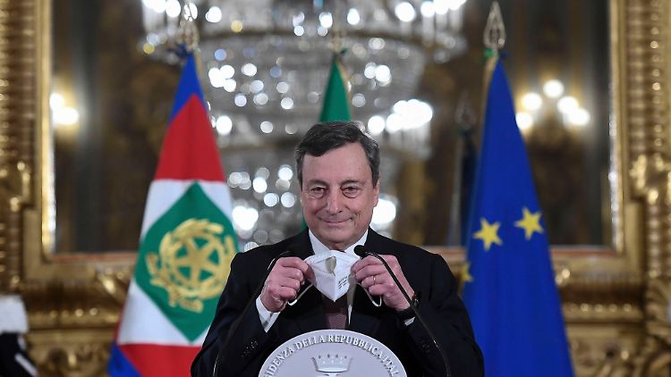 In den letzten Tagen hielt sich Draghi demonstrativ vom Polit-Zirkus der Hauptstadt fern.