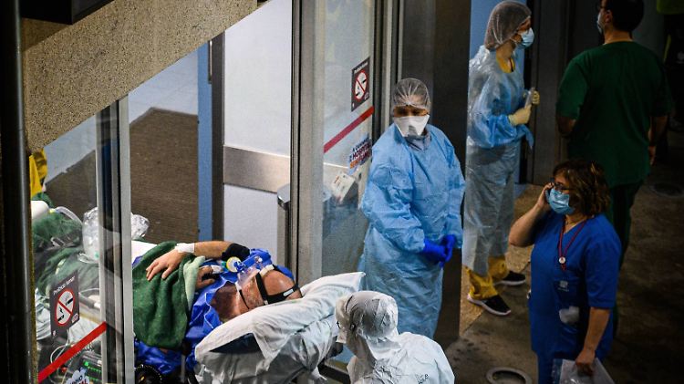 So weit wie möglich werden in Rottweil Patienten verlegt - wir hier in Porto. 