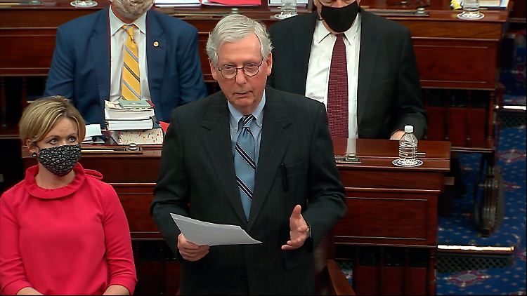 McConnell übt scharfe Kritik an Trump.