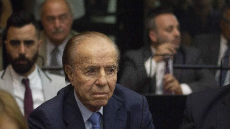 Carlos Menem war der erste argentinische Präsident nicht-europäischer Abstammung.