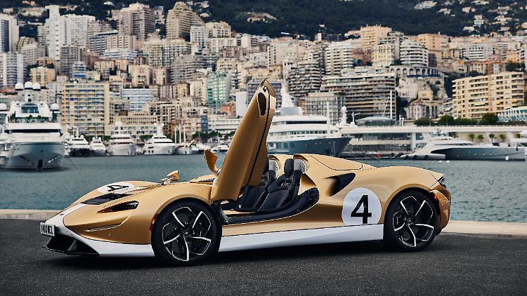Der McLaren Elva sorgt selbst in Monaco dafür, dass sich die Leute umdrehen.