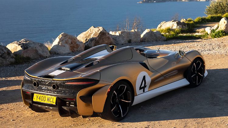Mit 1,7 Millionen Euro ist der McLaren Elva für die Verhältnisse in Monaco erschwinglich.