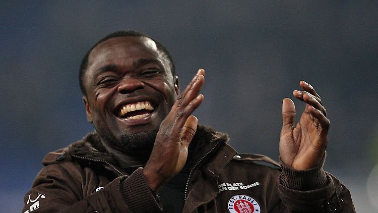 Gerald Asamoah, ein Typ, der immer am Lachen ist.