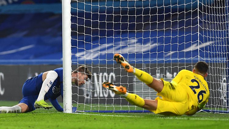 Reingearbeitet: Nach mehr als drei Monaten darf Timo Werner in der Premier League wieder jubeln.