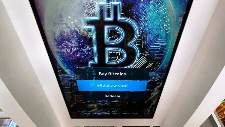 Der bitcoin erreichte zeitweise ein Rekordhoch von 50.602 Dollar.