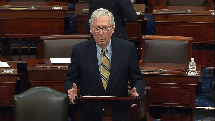 Mitch McConnell ringt um eine Zukunft der Republikaner ohne Trump, will aber nicht dessen Anhänger verprellen.