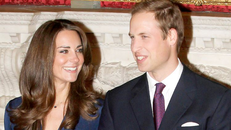 Heiraten am 29. April: Kate Middleton und Prinz William.