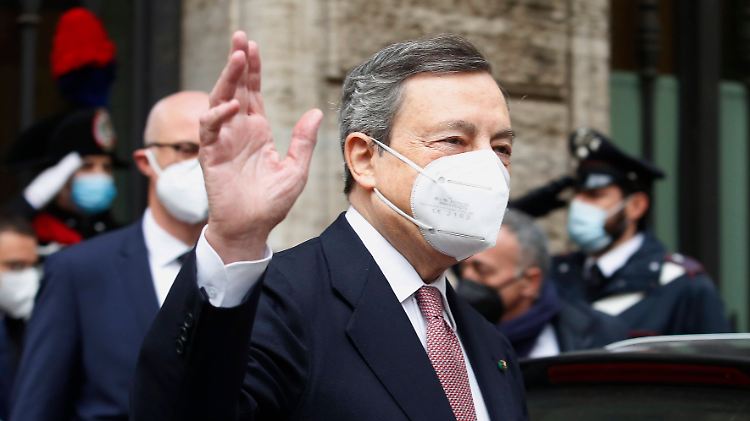 Draghi kann auf die Unterstützung aller großen Parteien zählen.