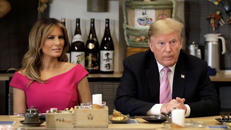 Sind anscheinend keine einfachen Gäste: Melania und Donald Trump.