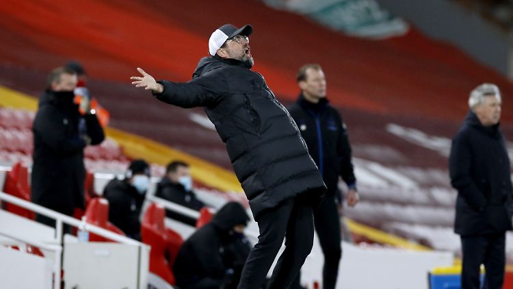 Es half alles nichts: Jürgen Klopps FC Liverpool verlor auch gegen den FC Everton.