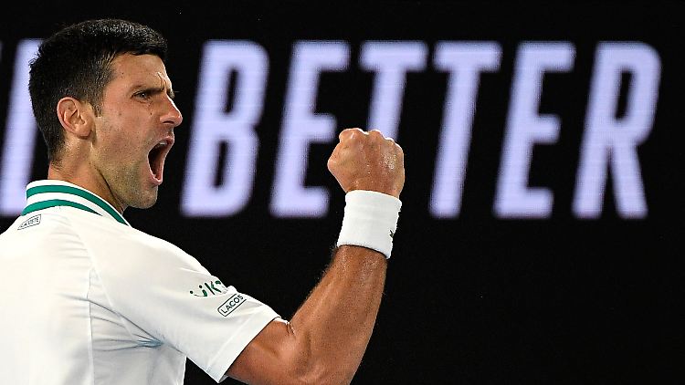 Und wieder ist Djokovic der Sieger in Melbourne.