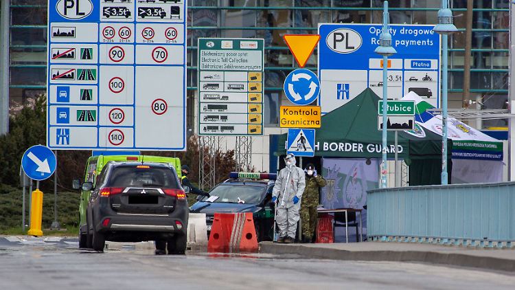 Bereits im Frühjahr 2020 gab es an der deutsch-polnischen Grenze Corona-Kontrollen.