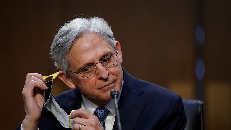 Designierter US-Justizminister Merrick Garland bei seiner Senatsanhörung.