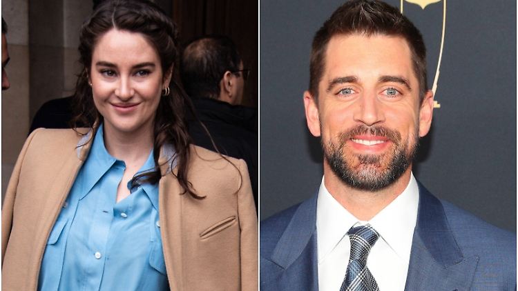 Noch nicht lange ein Paar: Shailene Woodley und Aaron Rodgers