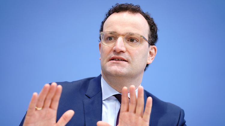 In der Defensive: Gesundheitsminister Spahn.
