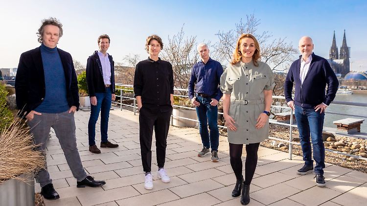 V.l.: Frank Trösken, Jan Peter Lacher, Frauke Neeb, Henning Tewes, Inga Leschek und Jörg Graf
