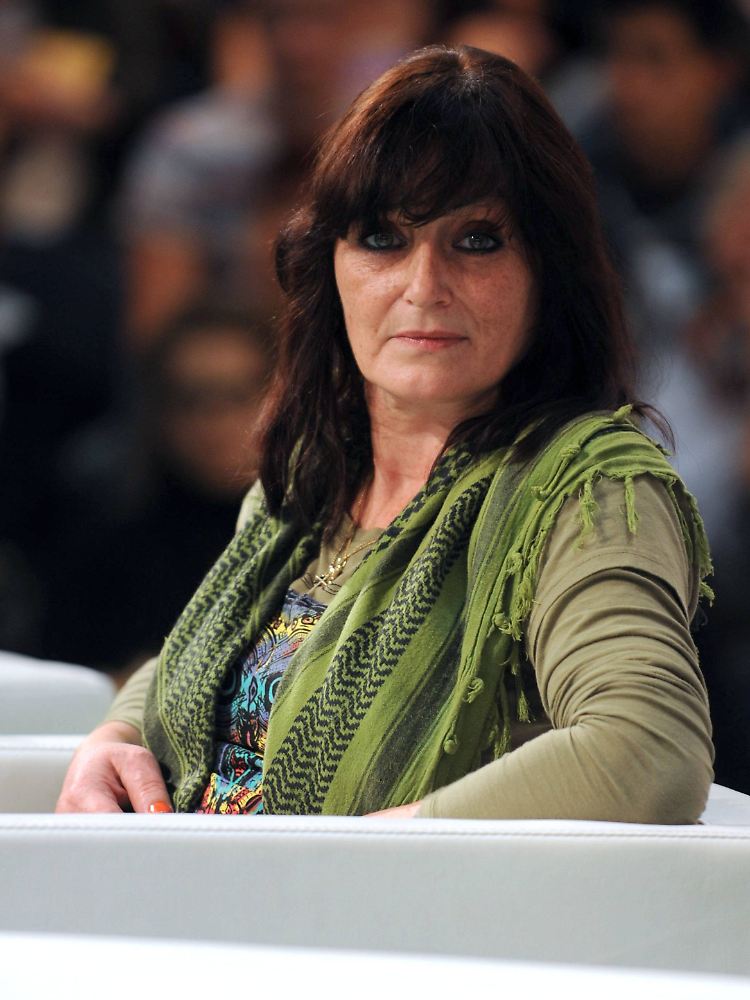 Christiane Felscherinow 2013 auf der Frankfurter Buchmesse.