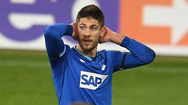 Auch der eingewechselte Top-Stürmer Andrej Kramaric konnte TSG Hoffenheim nicht zum Sieg verhelfen.