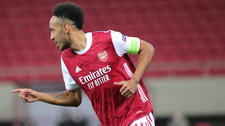 Doppeltorschütze Aubameyang war Arsenals Siegesgarant.