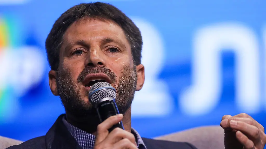 Israels-rechtsextremer-Finanzminister-Smotrich-setzt-sich-fuer-eine-israelische-Wiederbesiedlung-des-Gazastreifens-nach-dem-Krieg-ein