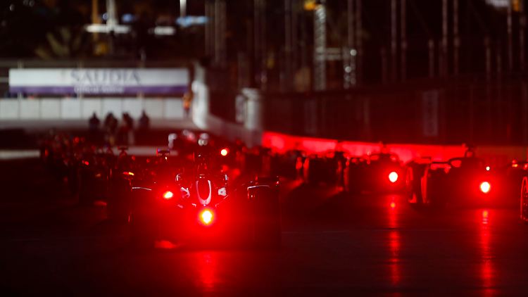 Durch die Nacht mit der Formel E.