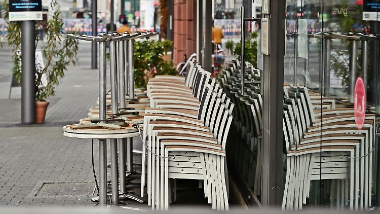 Die Deutschen wollen wieder essen gehen.