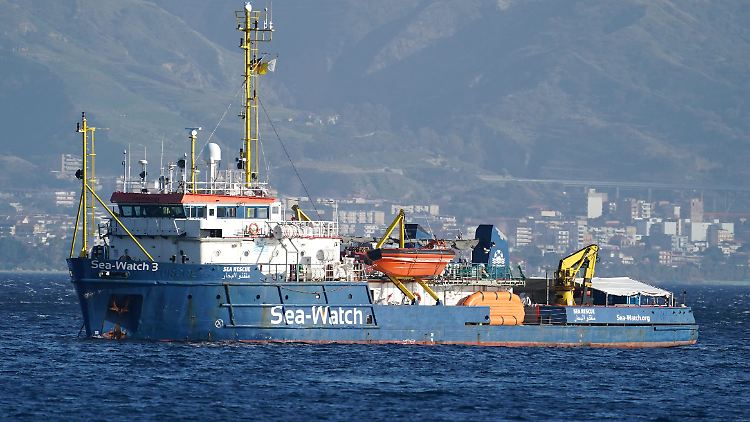 Das Rettungsschiff Sea-Watch-3 ist wieder im Einsatz.