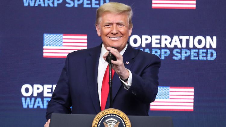 Donald Trumps Zurückhaltung beim Thema Impfen bestätigte die Skeptiker innerhalb seiner Anhängerschaft.   