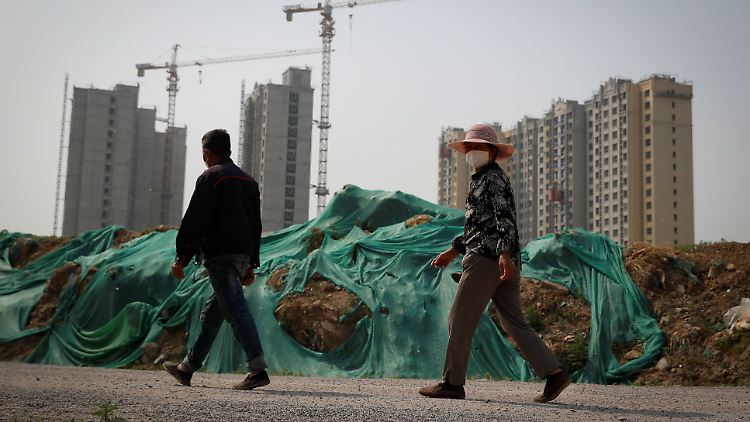 Der immmobilienmarkt in China gilt als heißgelaufen.
