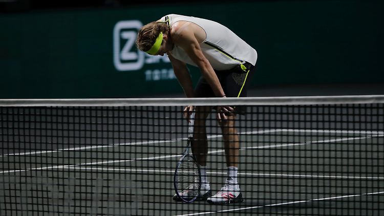 Keinen einzigen Satz gewann Zverev, egal ob Training oder Spiel.