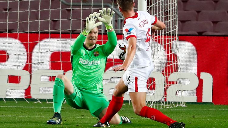 Marc-André ter Stegen hielt seinen Kasten gegen Sevilla sauber.