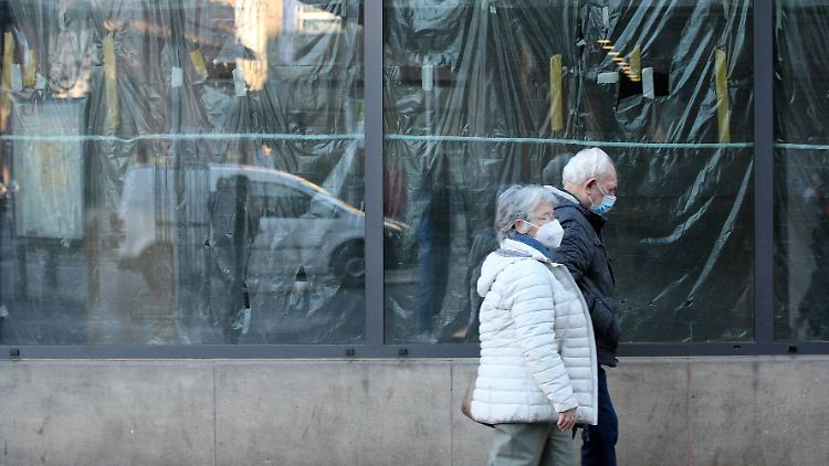 Der Lockdown wird verlängert.