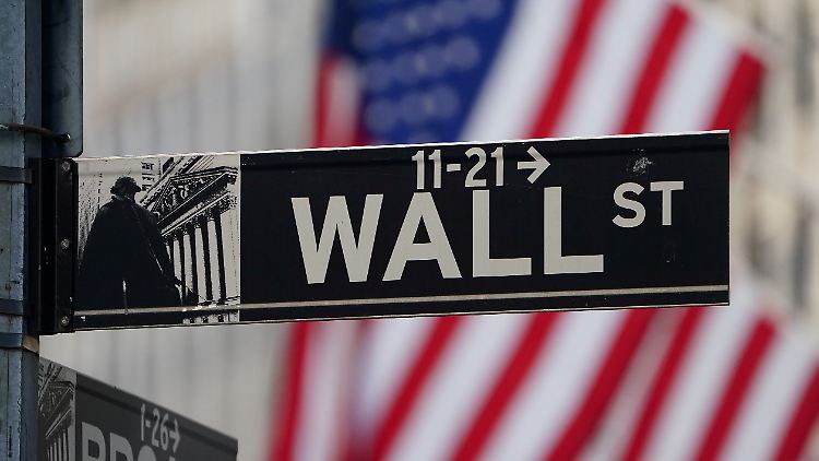 An der Wall Street ging es bergab.