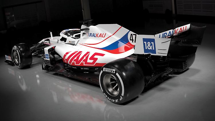 Mit diesem Wagen fährt Mick Schumacher in seiner allerersten Formel-1-Saison.