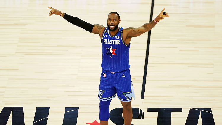 LeBron James war gar nicht glücklich, dass es auch 2021 ein NBA All Star Game gibt.