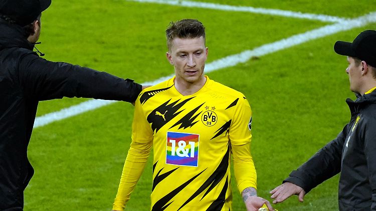 Marco Reus, sauer.