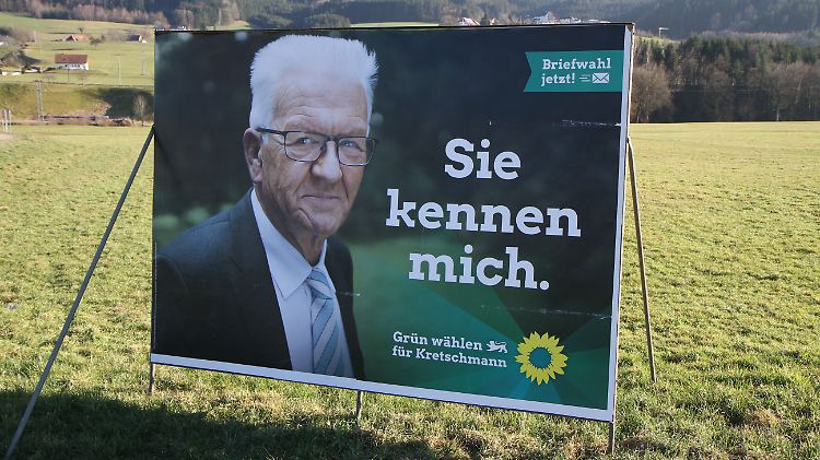 Winfried Kretschmann bewirbt sich um eine dritte Amtszeit.