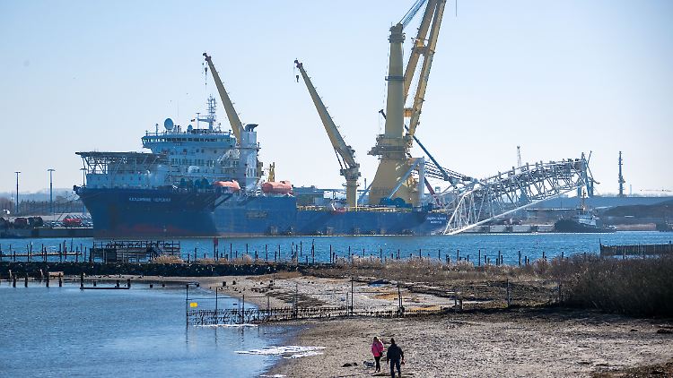 Die Pipeline Nord Stream 2 befindet sich kurz vor der Fertigstellung.