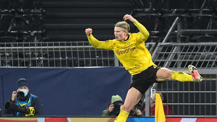 Seine Wechsel-Geschichte wird immer mehr zur Schlammschlacht: Erling Haaland von Borussia Dortmund.