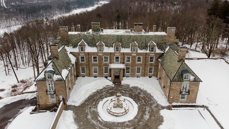 Das Anwesen "Seven Springs" im ländlichen Teil des US-Bundesstaats New York.